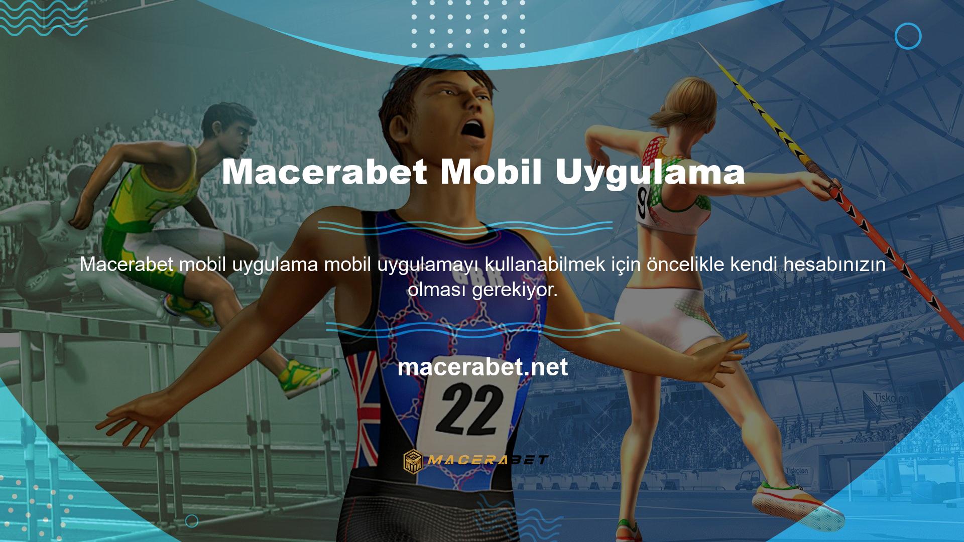 IPhone için Macerabet mobil uygulaması da iOS işletim sistemini temel alıyor
